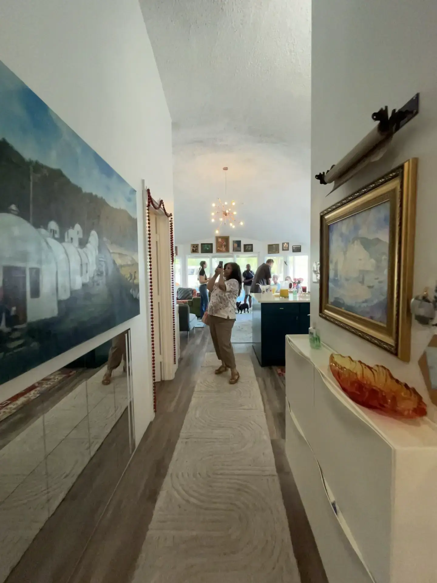 A Visitor Snaps a Shot.