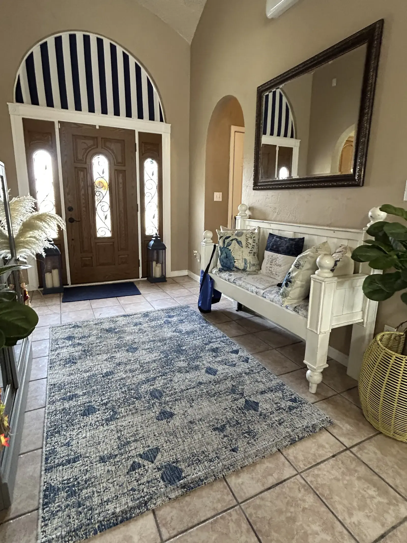 Front entryway of the Triton.