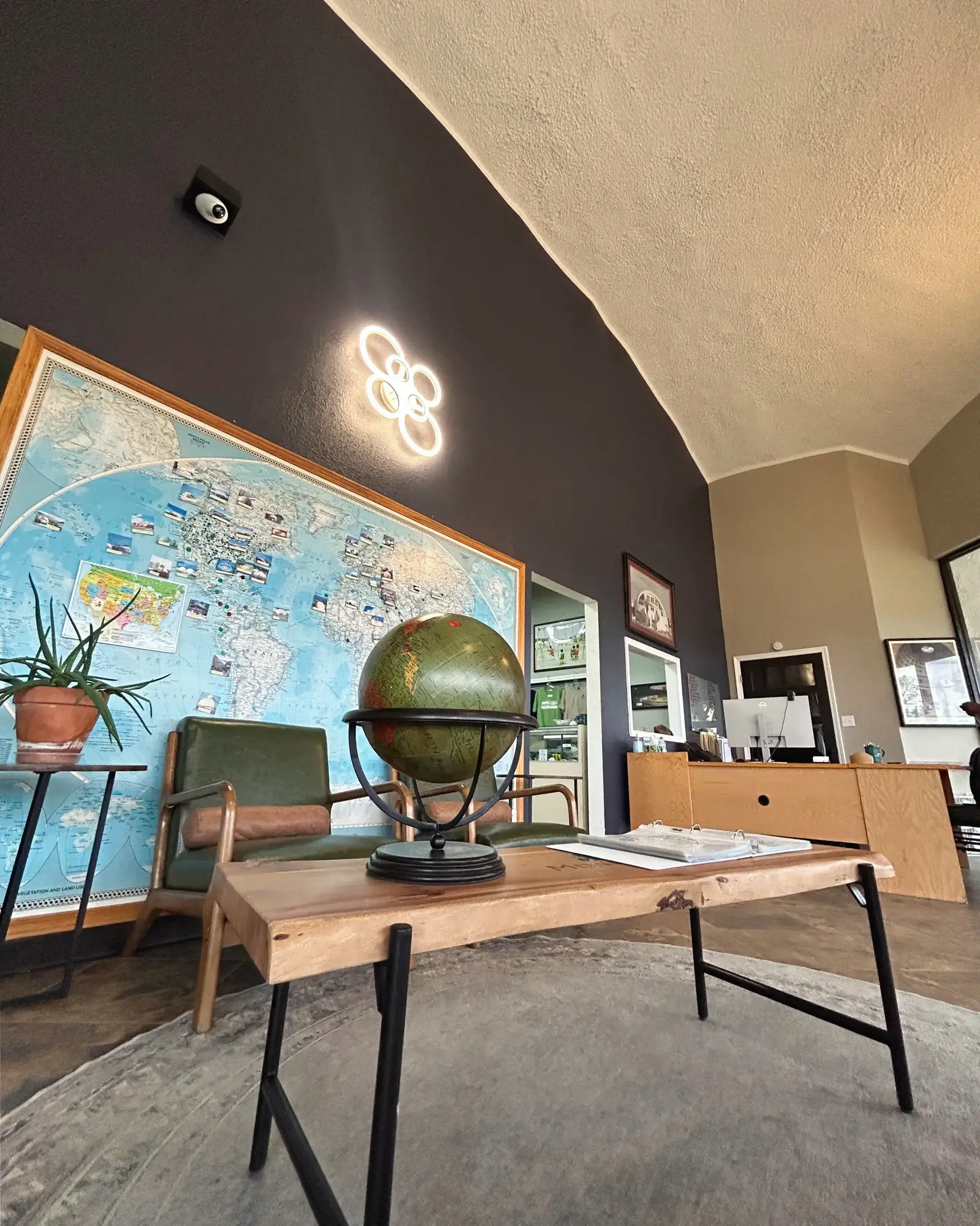 Reception Area at Monolithic.