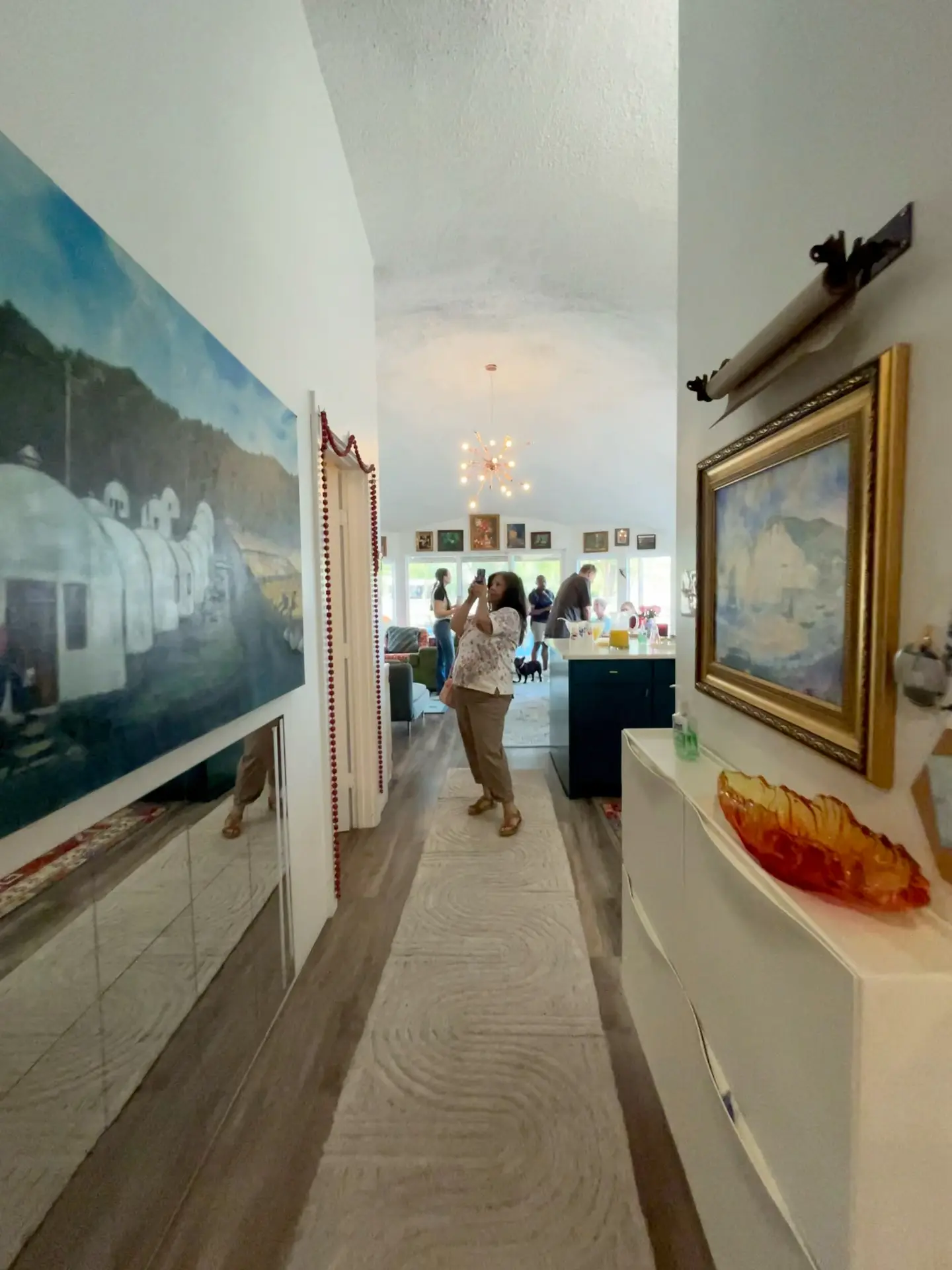 A Visitor Snaps a Shot.