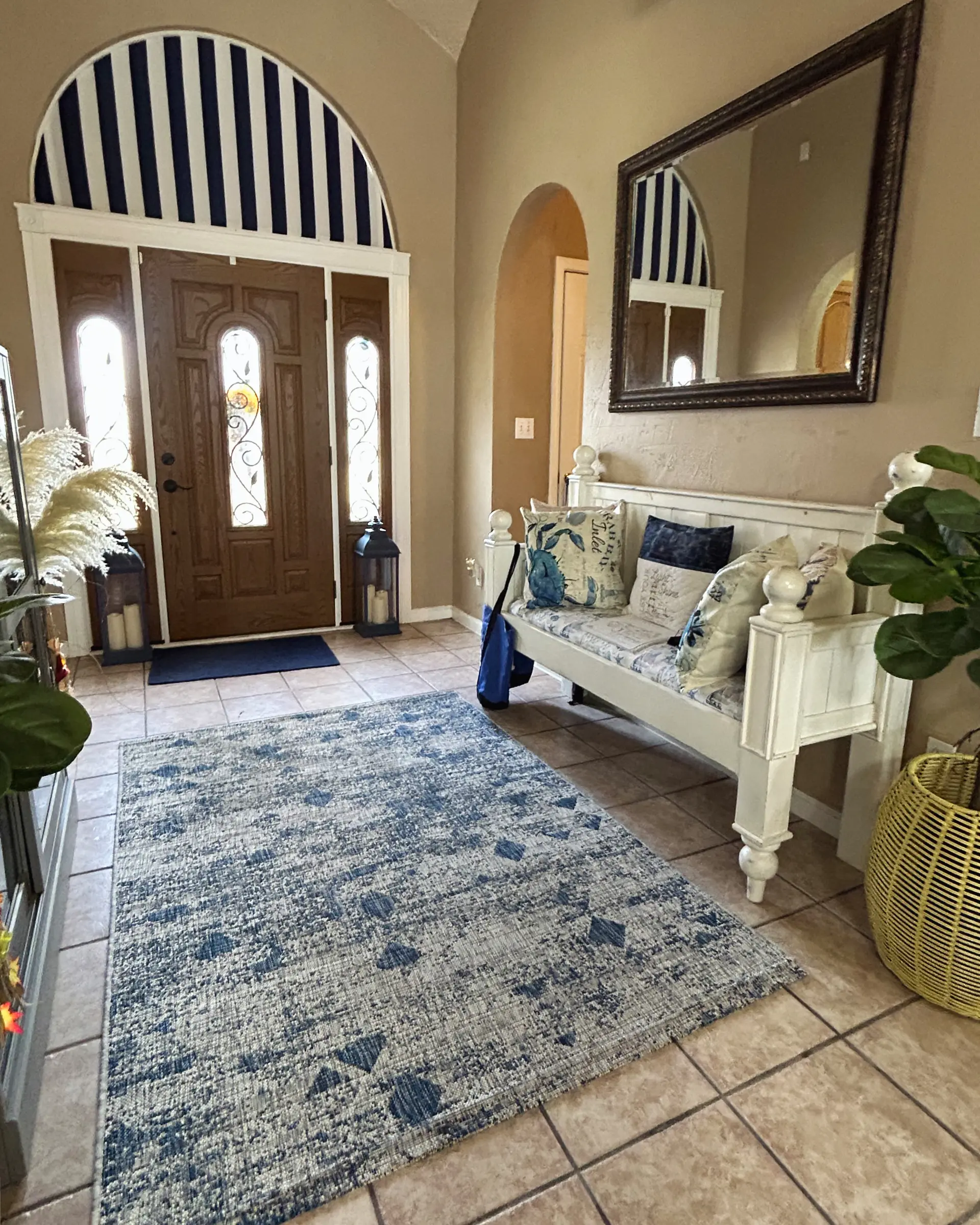 Front entryway of the Triton.