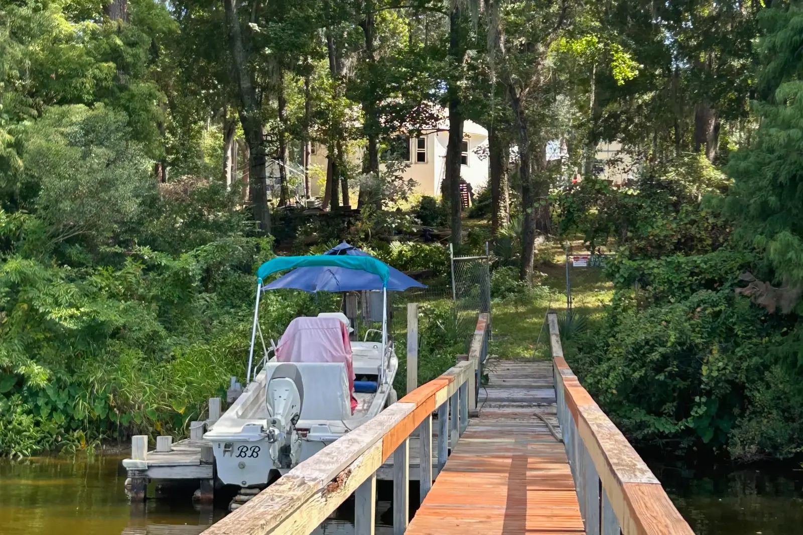Wooden Dock.
