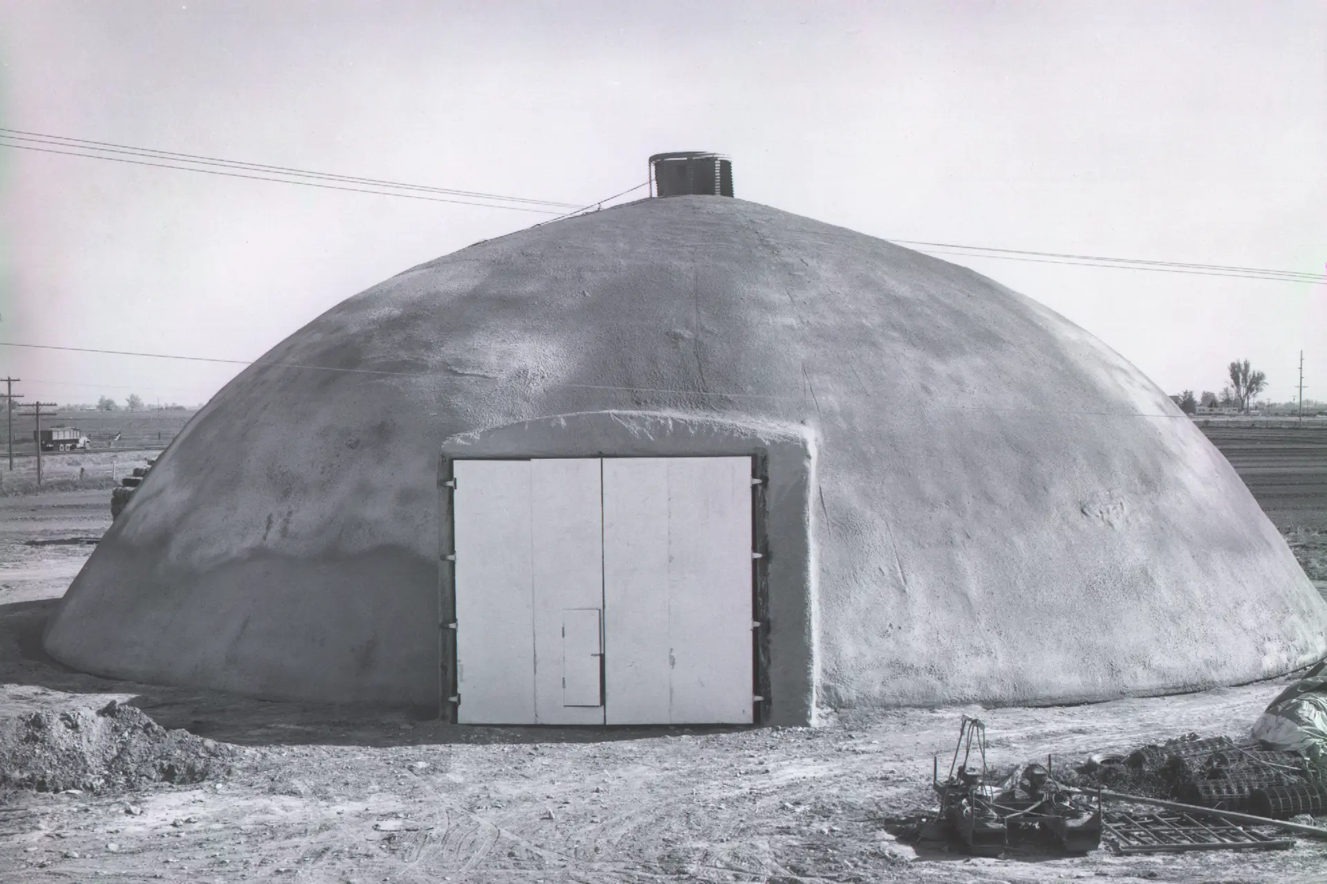 The First Monolithic Dome.