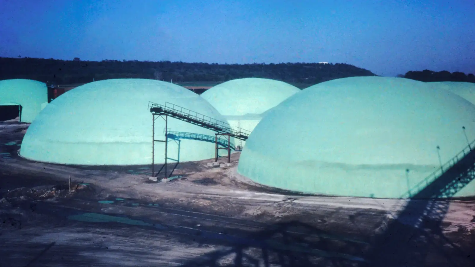 Fertilizer Storages at the Port of Catoosa, Oklahoma Fertilizer Storages at the Port of Catoosa, Oklahoma.