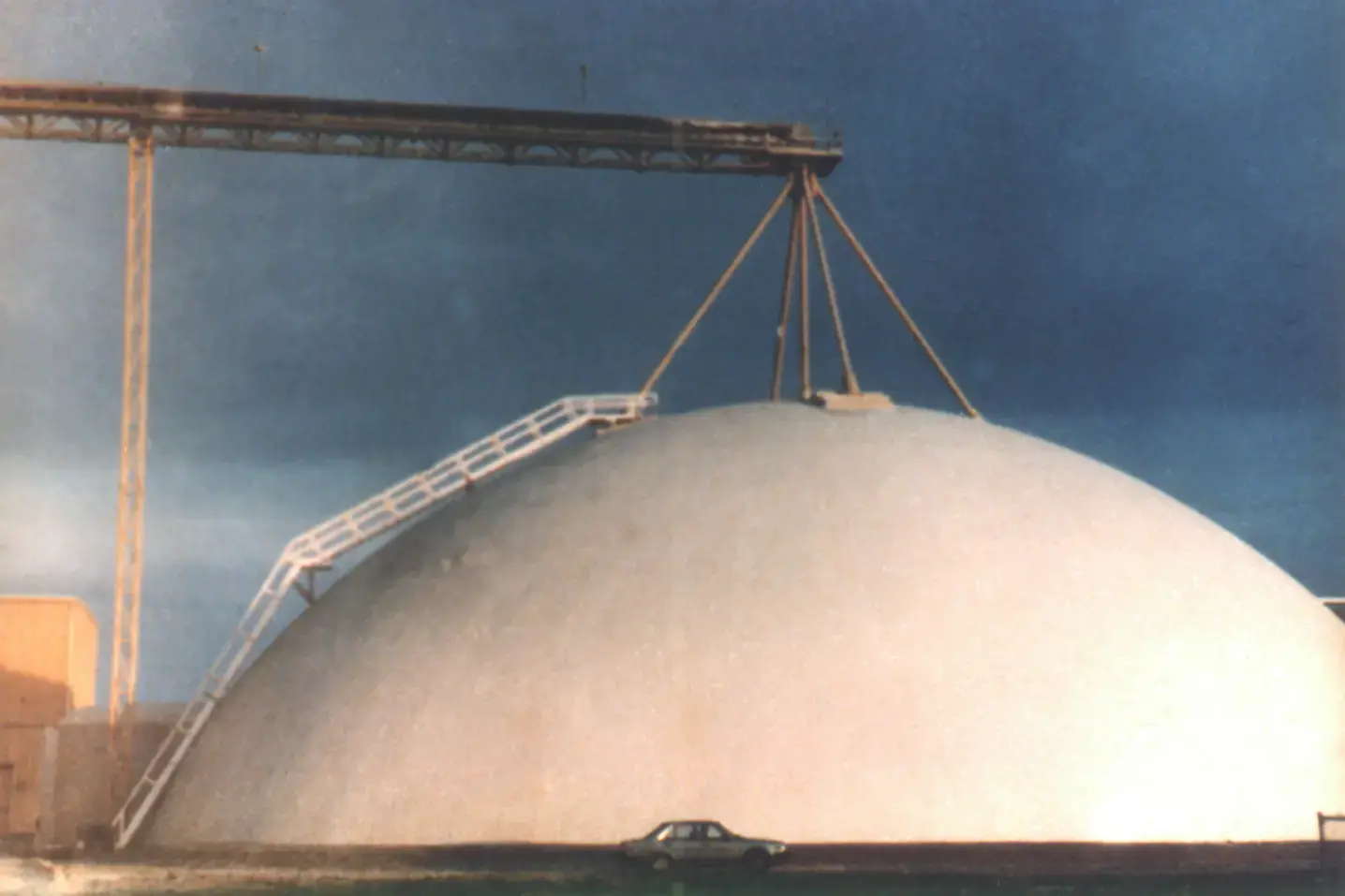 Potash Storage in Ogden, Utah.