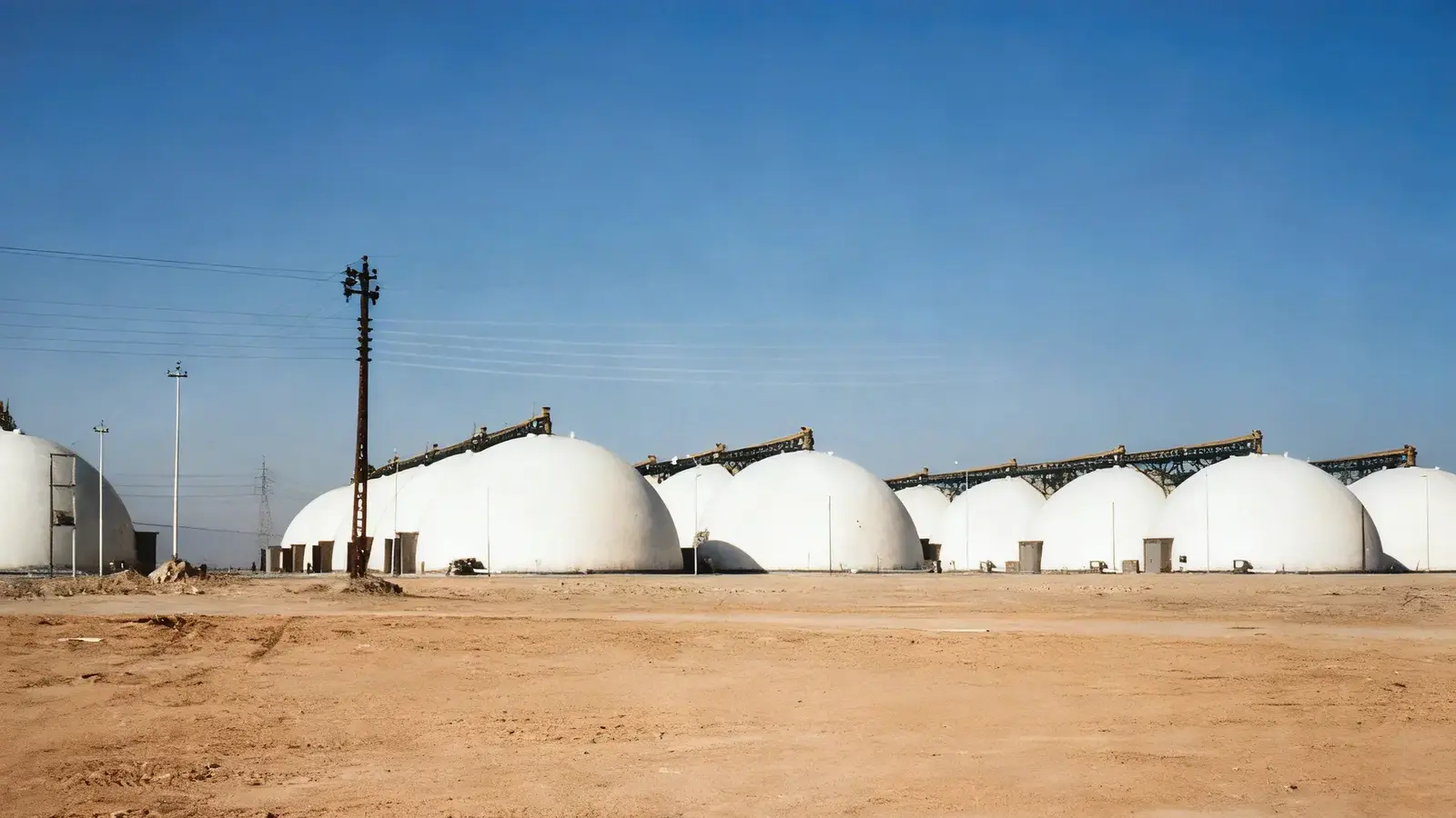 Grain Storages in Iraq.