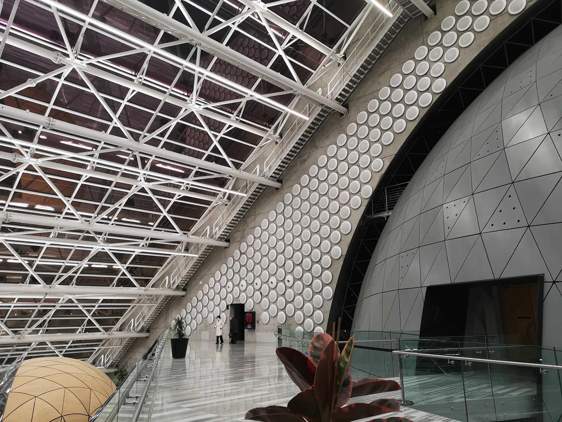 Inside the Concert Venue.