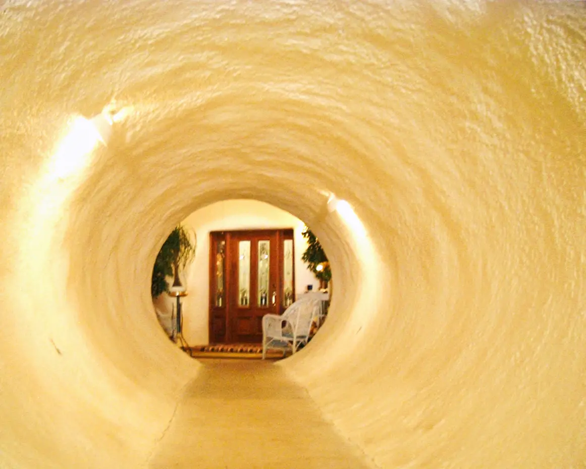 Underground home near Buffalo, Texas.