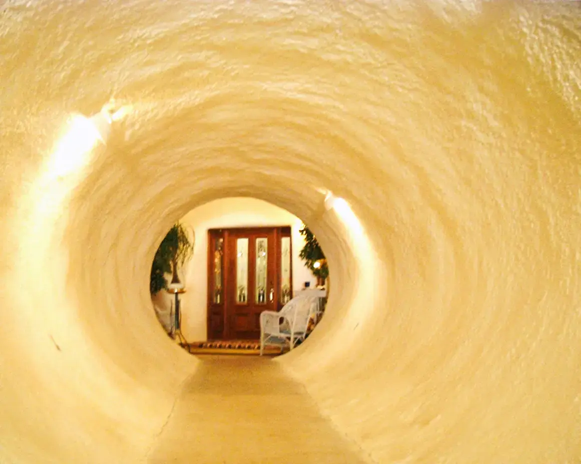 Underground home near Buffalo, Texas Underground home near Buffalo, Texas.