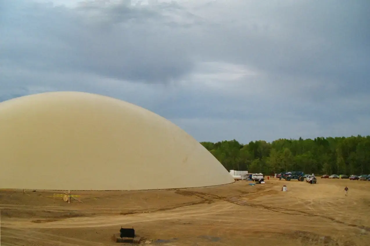 Faith Chapel Inflated Airform Faith Chapel Inflated Airform.