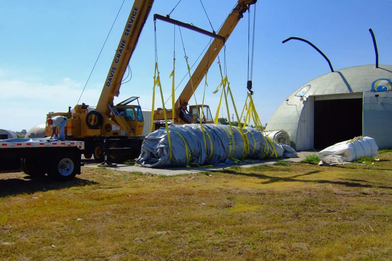 300-foot Diameter Airform 300-foot Diameter Airform.