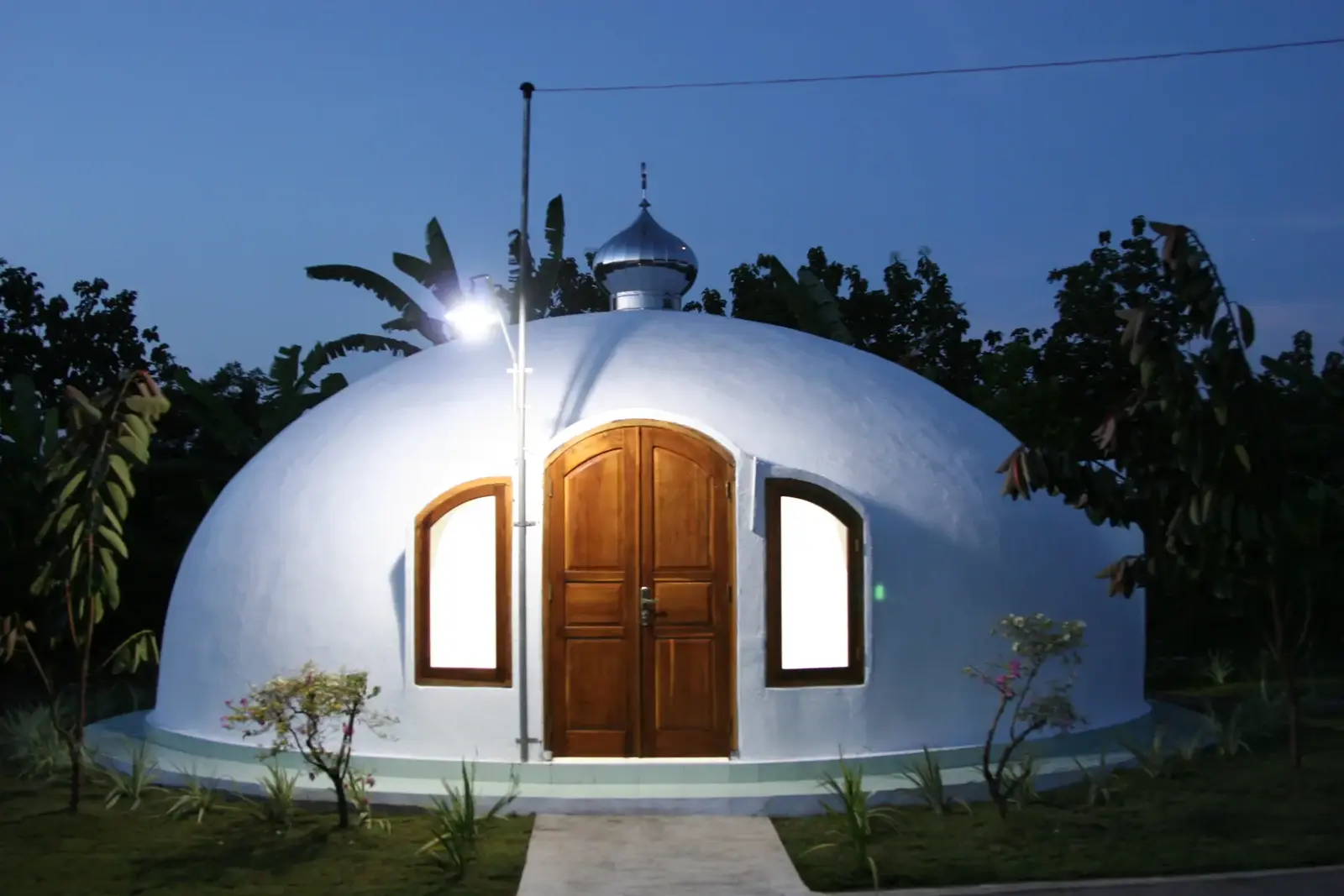 New Ngelepen, Indonesia, Mosque New Ngelepen, Indonesia, Mosque.