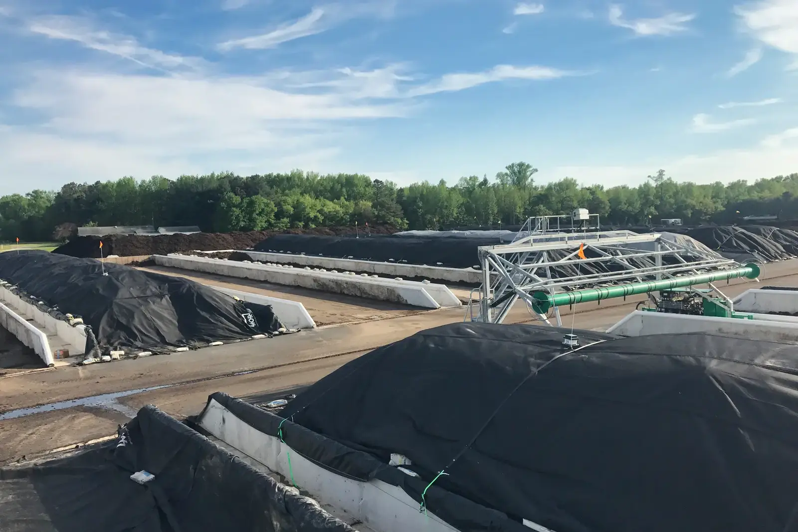 Compost Cover Straps.