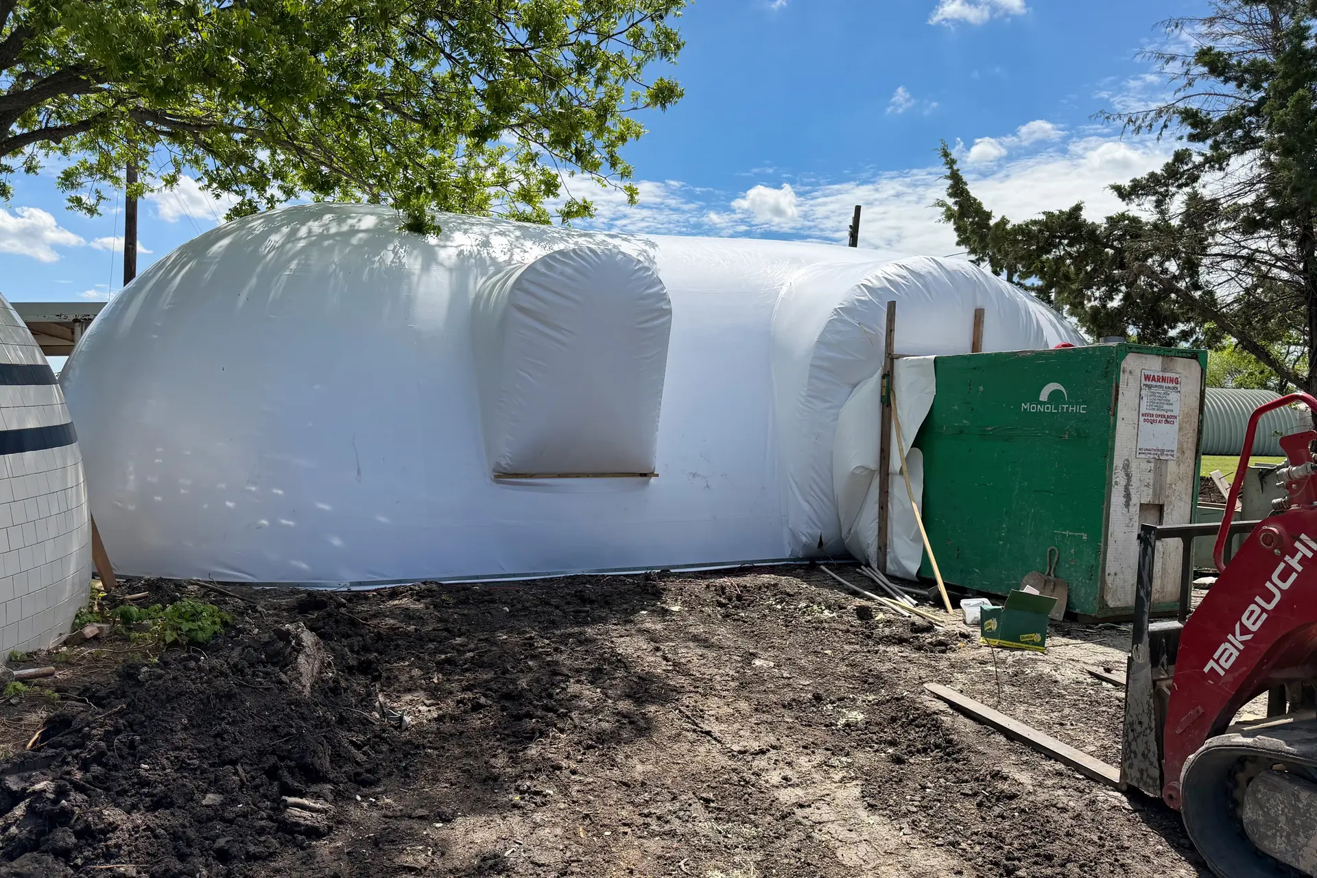Inflated Airform.
