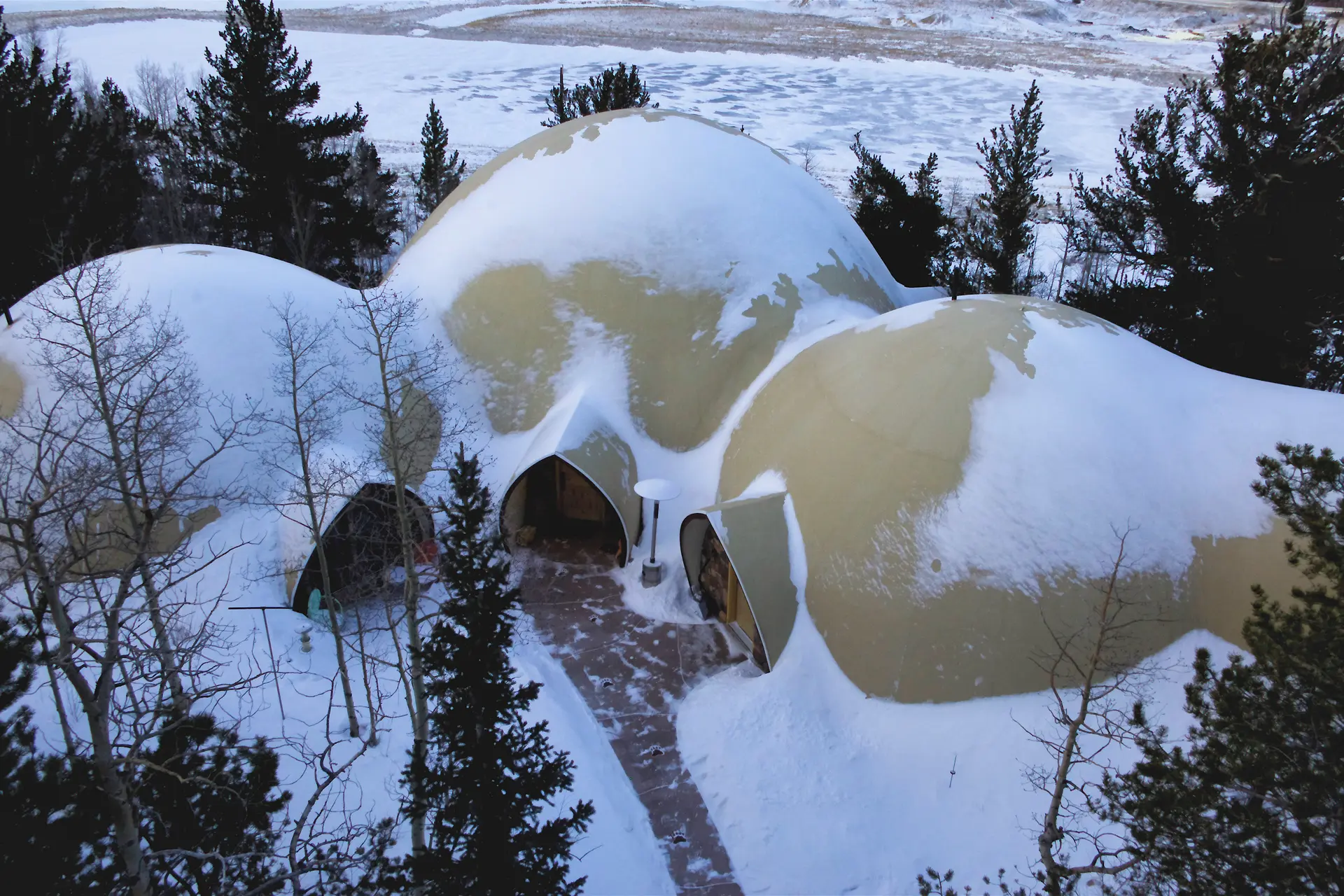 Triple Dome Home in Fairplay, Colorado.