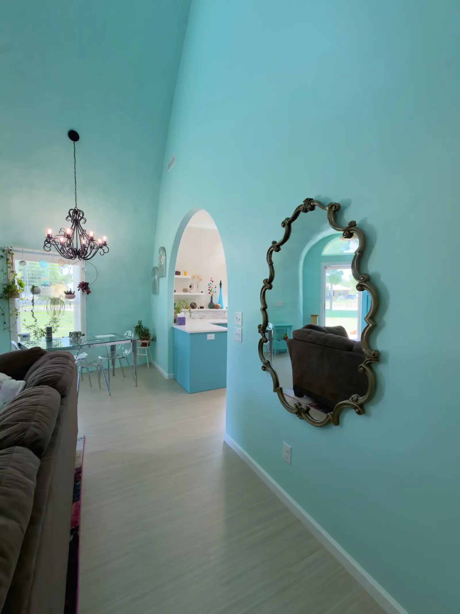 Living Room Toward the Dining Nook.