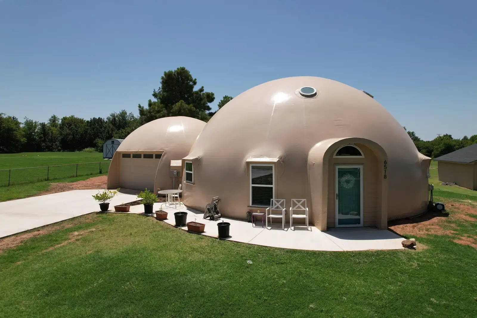 Exterior, Front Entrance.