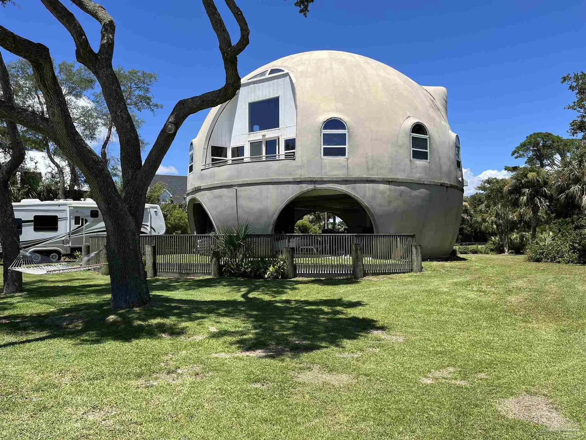 Open Parking Underneath the Dome.