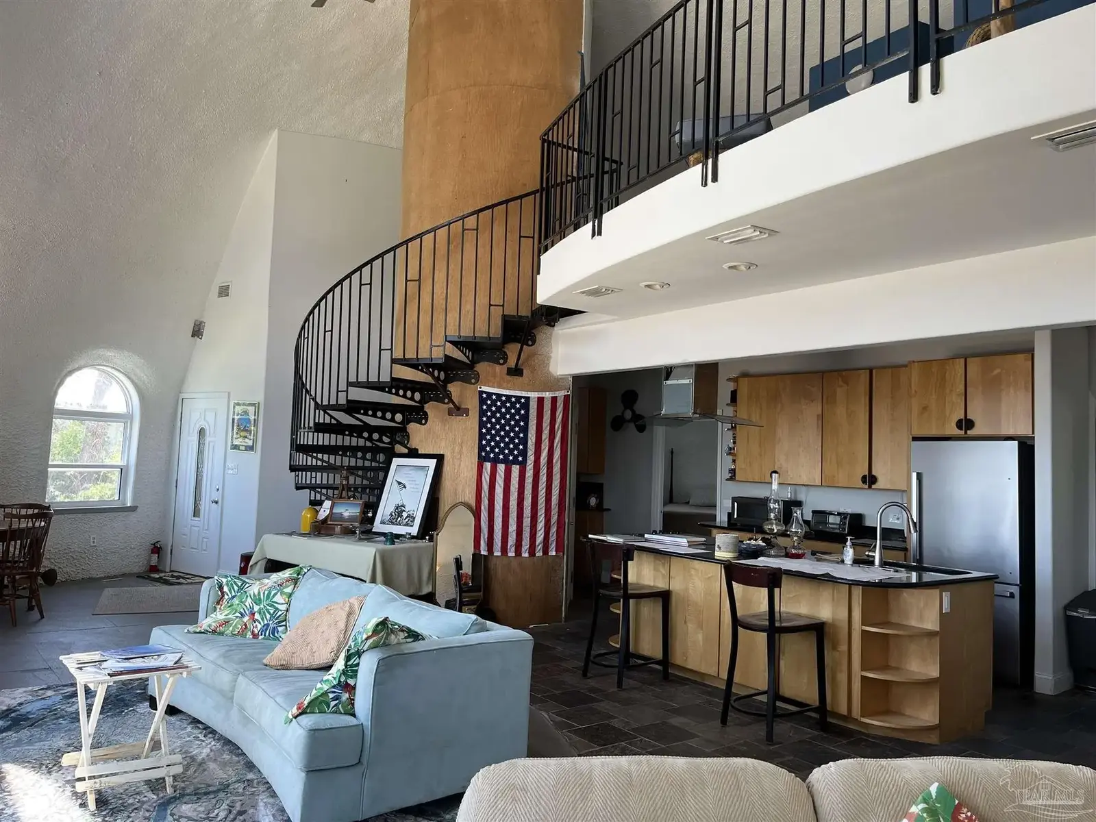 Open and Airy Living Room and Kitchen Open and Airy Living Room and Kitchen.