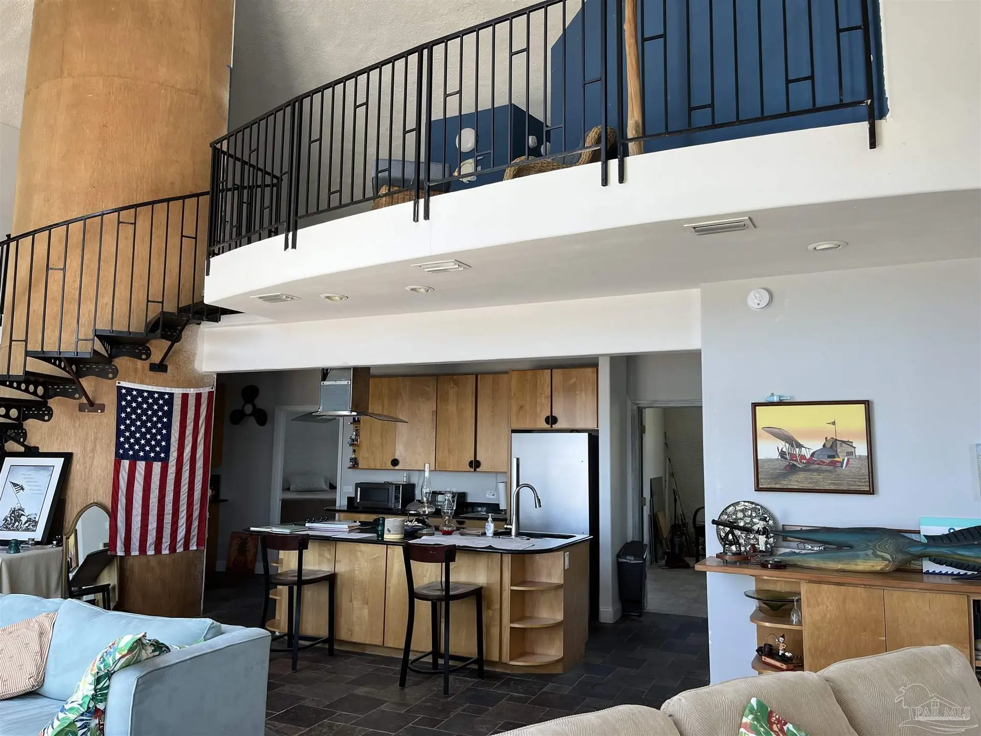 Loft Above the Kitchen.