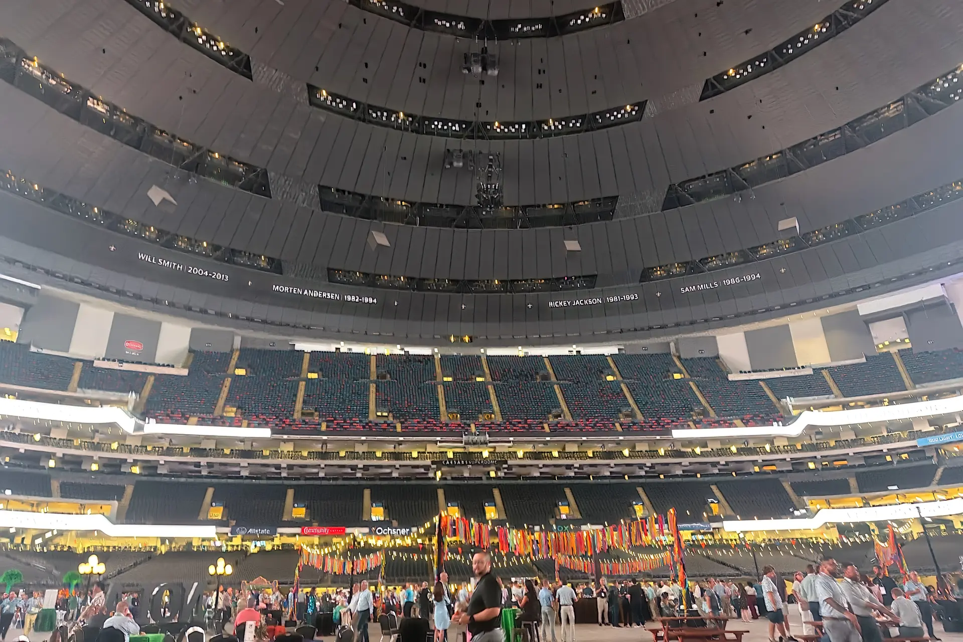 Superdome Interior.