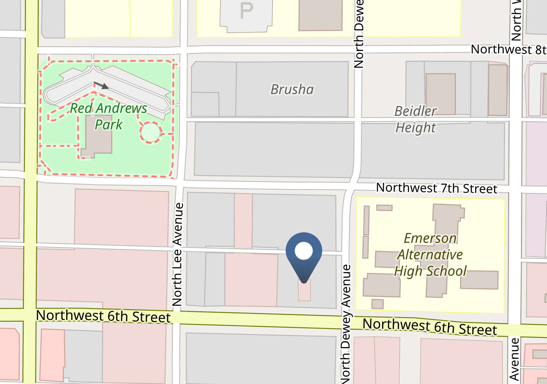 Map of Michael McCoy Architects