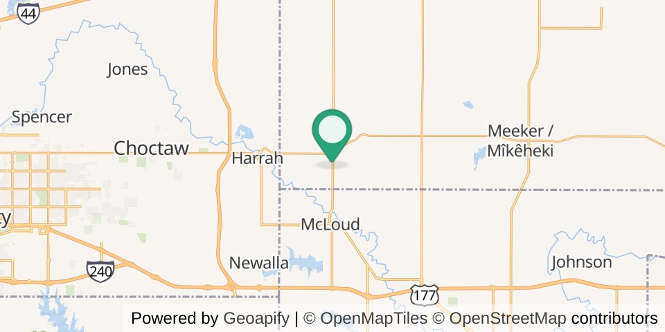 Map of Kickapoo Community Childcare Center